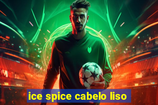 ice spice cabelo liso